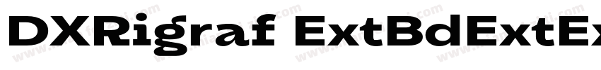 DXRigraf ExtBdExtExp字体转换